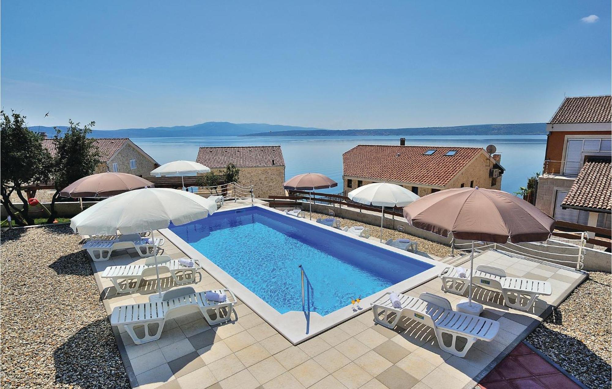 Cozy Apartment In Posedarje With House Sea View Exterior photo